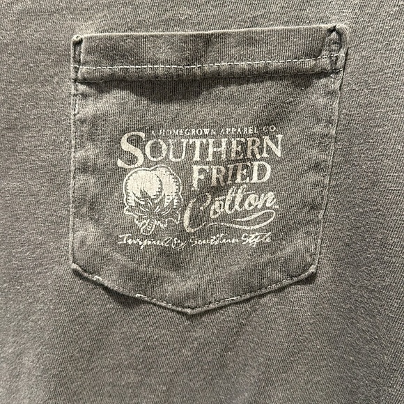 Southern Fried Cotton, Comfort Colors, Dog Long Sleeve Tee - Picture 2 of 4